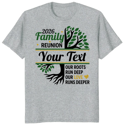 Custom Family Reunion 2026 Shirts