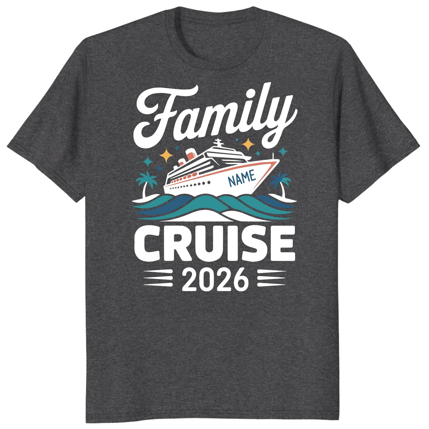 Personalized Family Matching Cruise 2026 Shirts, Customizable Cruisin Tees