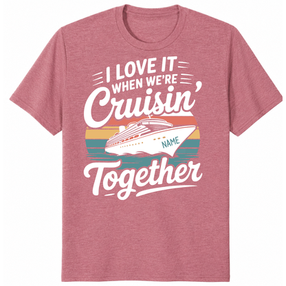 Cruisin Together 2026 Shirts, Custom Matching Cruise Vacation Tees