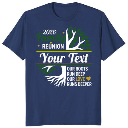 Custom Family Reunion 2026 Shirts