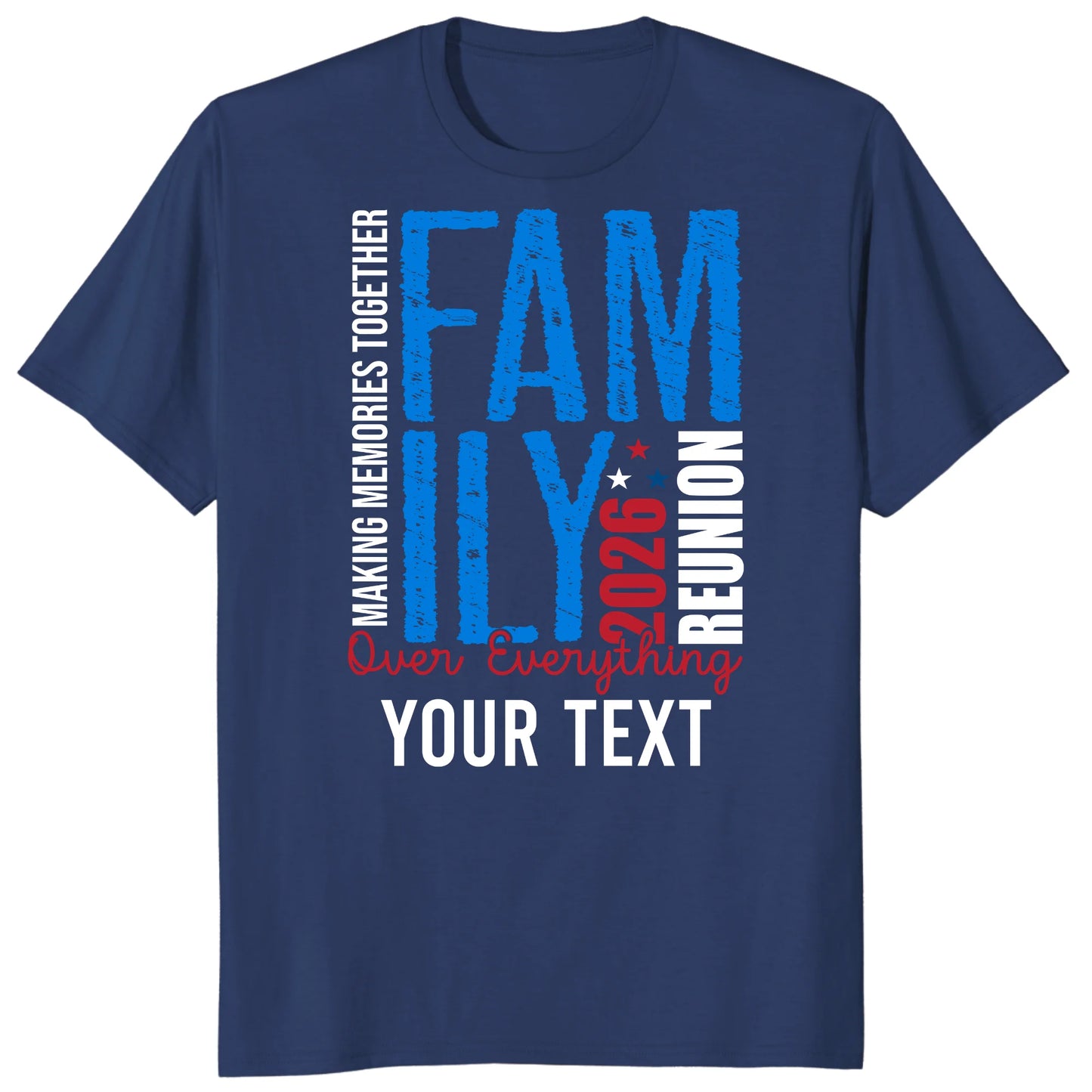 Custom Family Reunion 2026 Shirt, Personalized Family Memories Tee