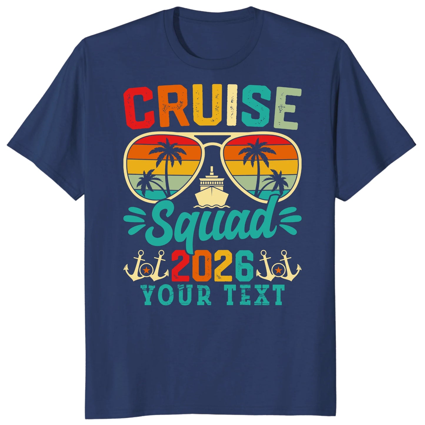 Cruise Squad 2026 Shirts, Custom Group Vacation Cruise Tees
