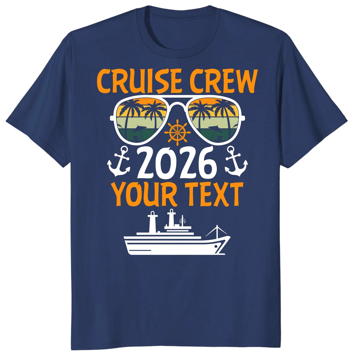 Cruise Crew 2026 Shirts, Custom Family Cruise Vacation Tees