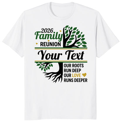 Custom Family Reunion 2026 Shirts