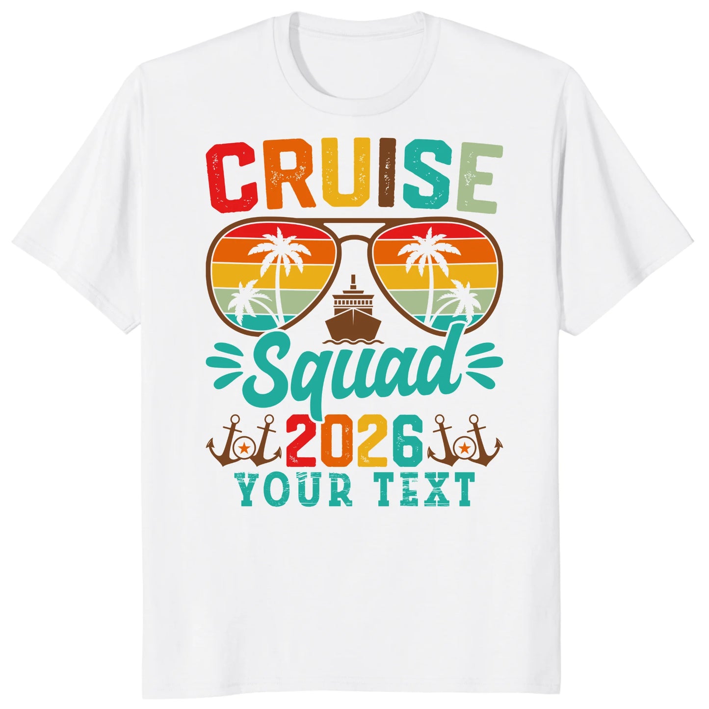 Cruise Squad 2026 Shirts, Custom Group Vacation Cruise Tees