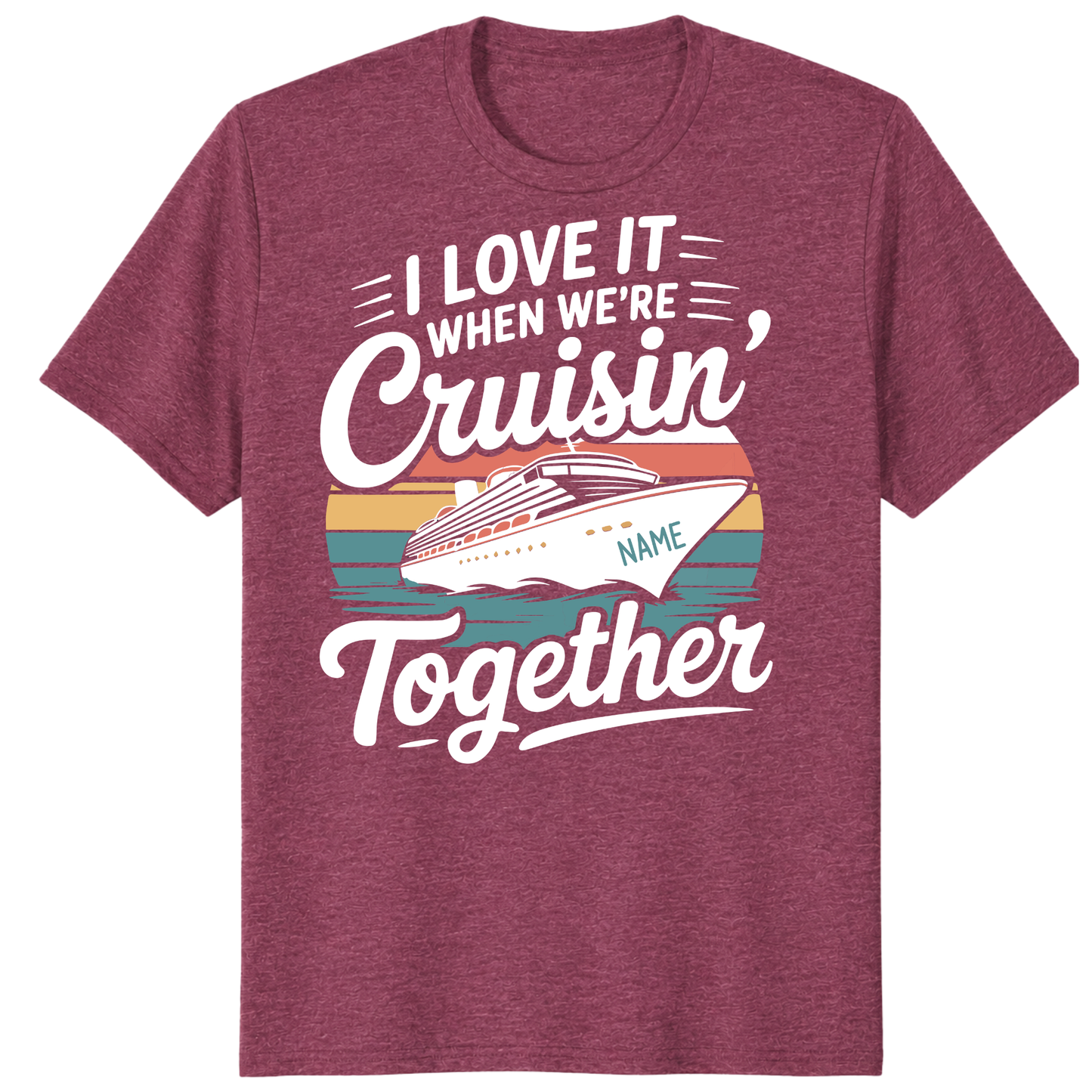 Cruisin Together 2026 Shirts, Custom Matching Cruise Vacation Tees