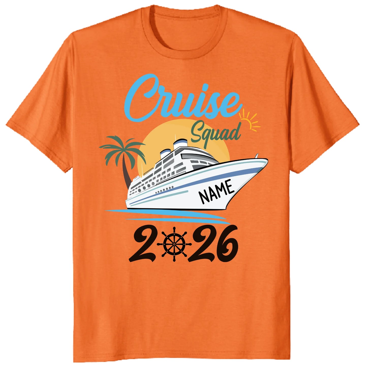 Custom Cruise Squad 2026 Shirts, Family Vacation Cruise Tees