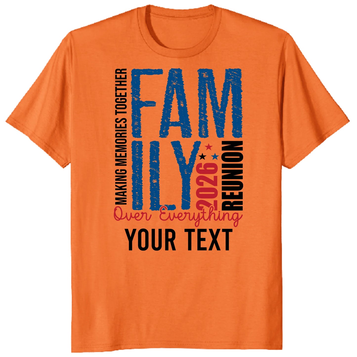 Custom Family Reunion 2026 Shirt, Personalized Family Memories Tee
