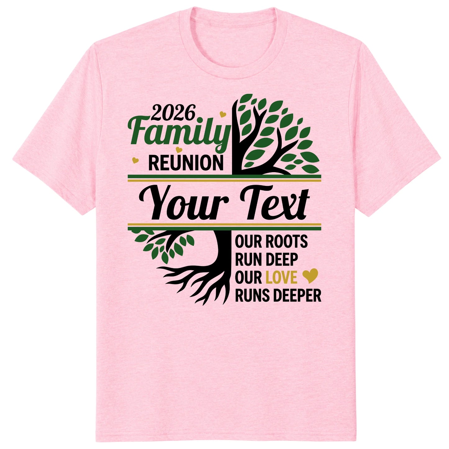 Custom Family Reunion 2026 Shirts
