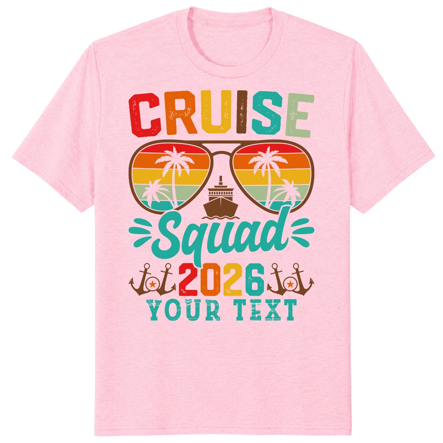 Cruise Squad 2026 Shirts, Custom Group Vacation Cruise Tees