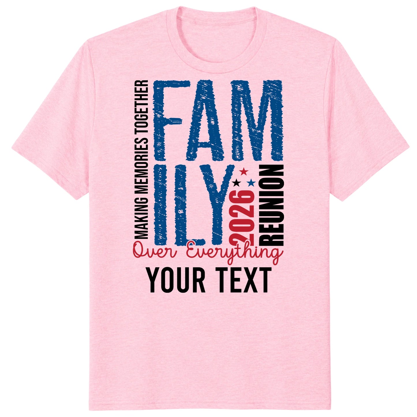 Custom Family Reunion 2026 Shirt, Personalized Family Memories Tee