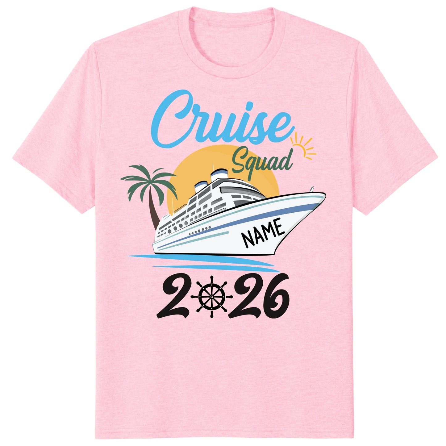 Custom Cruise Squad 2026 Shirts, Family Vacation Cruise Tees