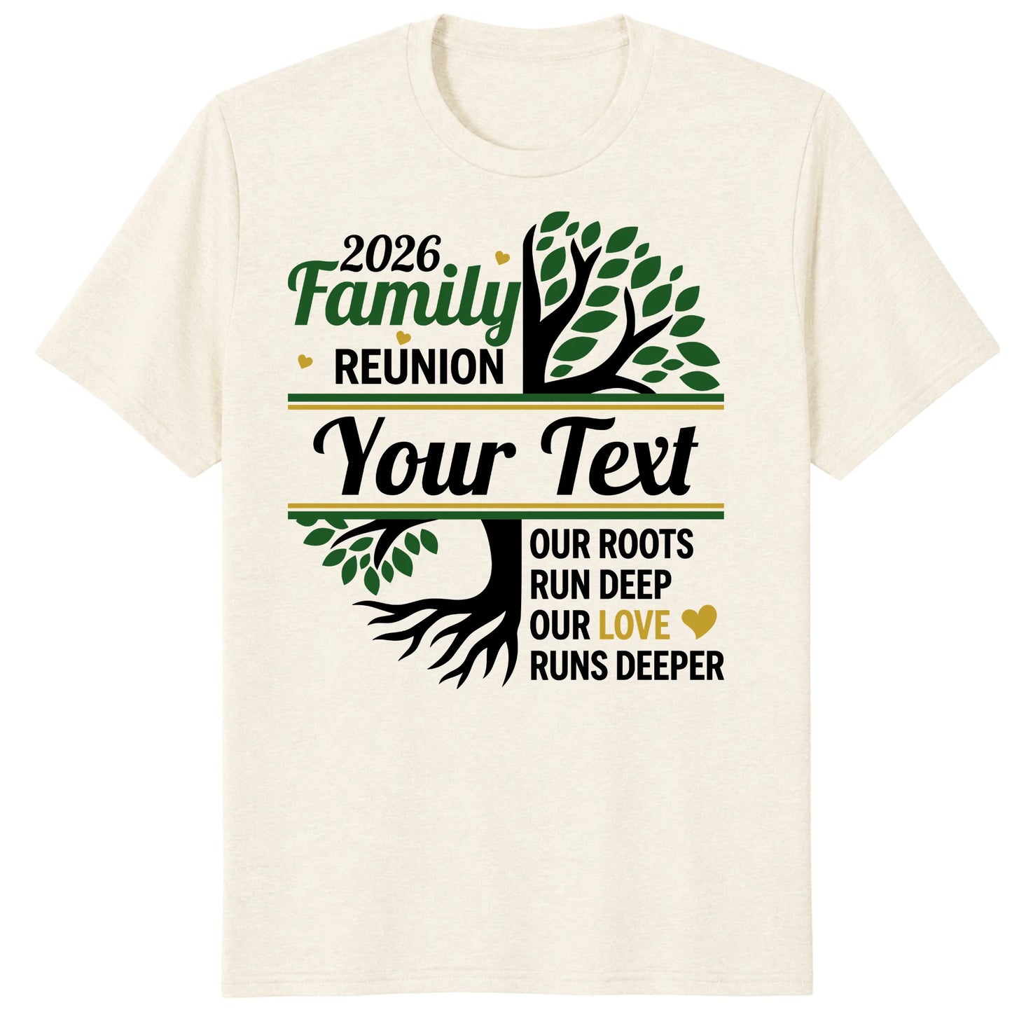 Custom Family Reunion 2026 Shirts