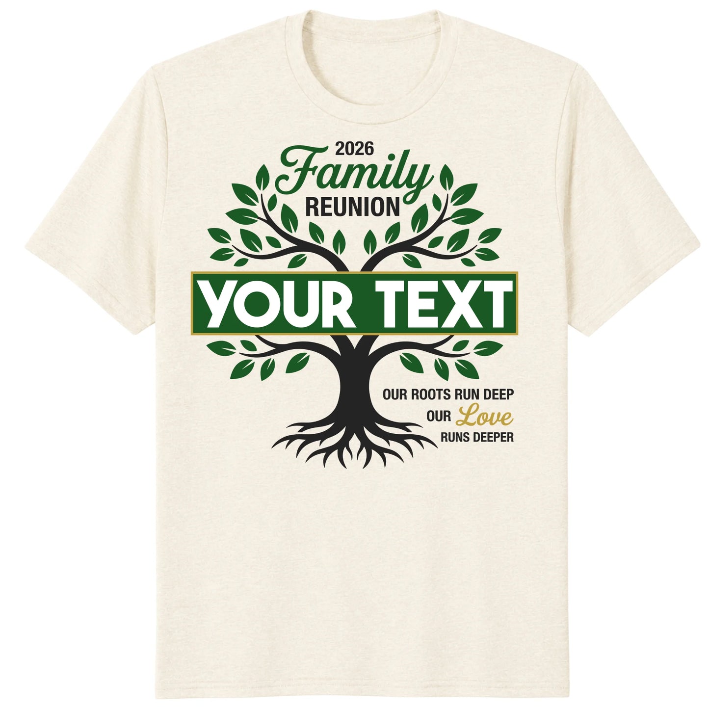 Custom Family Reunion 2026 Shirt, Personalized Tree Roots Family Tee