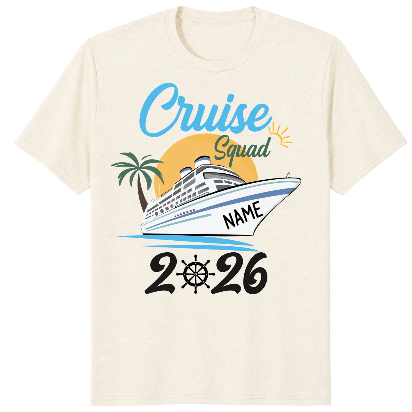 Custom Cruise Squad 2026 Shirts, Family Vacation Cruise Tees