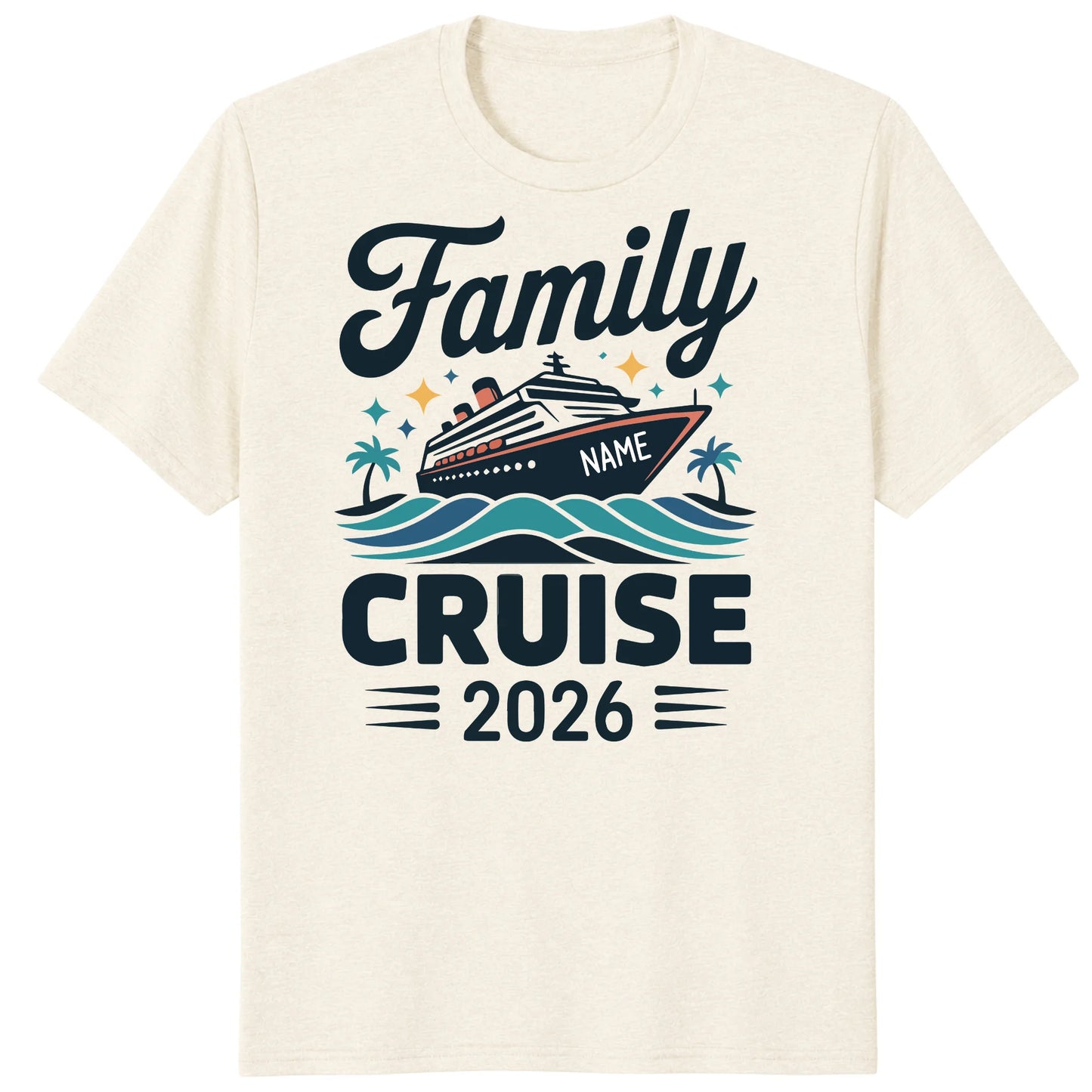 Personalized Family Matching Cruise 2026 Shirts, Customizable Cruisin Tees