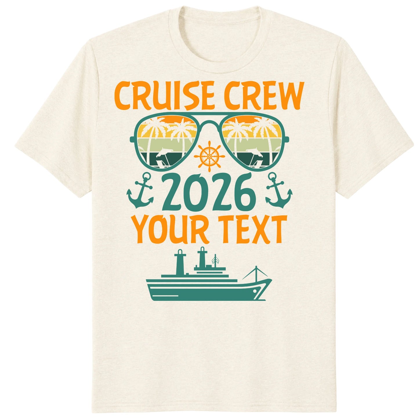 Cruise Crew 2026 Shirts, Custom Family Cruise Vacation Tees