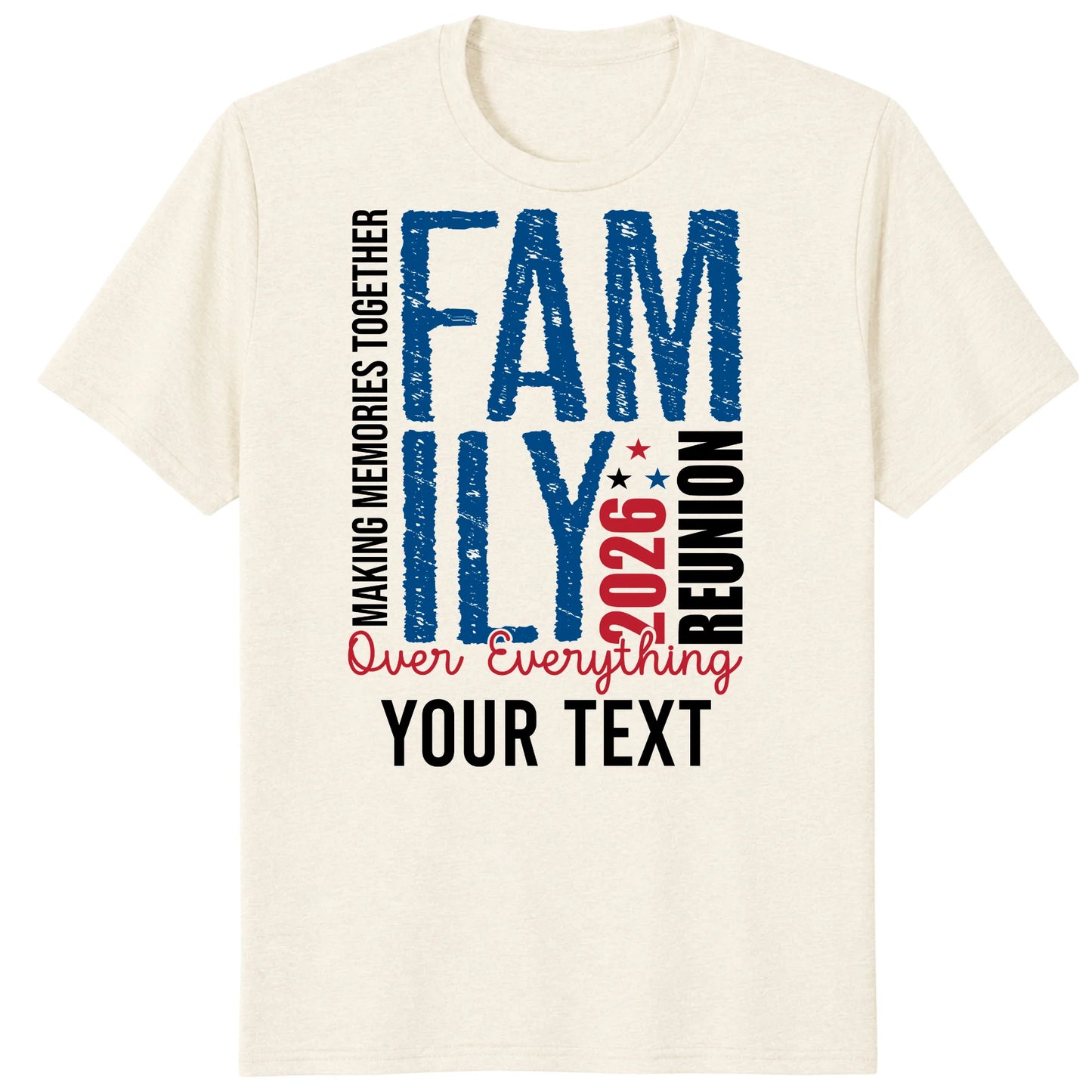 Custom Family Reunion 2026 Shirt, Personalized Family Memories Tee